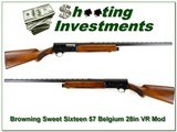 Browning A5 Sweet Sixteen 57 Belgium 28in VR Mod - 1 of 4