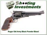 Ruger Old Army Black Powder 7.5 blued with 45LC Conversion kit - 1 of 4