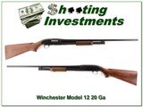 Winchester Model 12 20 Gauge 28in Mod 1955 - 1 of 4