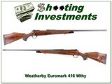 Weatherby Mark V Euromark 416 Wthy Mag Exc Cond - 1 of 4