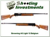 Browning A5 Light 12 67 Belgium Exc Cond! - 1 of 4