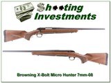 Browning X-Bolt Hunter Micro Midas 7mm-08 - 1 of 4