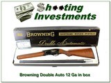 Browning Twelvette Double Auto 12 Ga ANIB! - 1 of 4