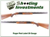 Ruger Red Lable 20 Ga 26in IC and Mod - 1 of 4