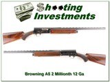 Browning A5 2 Millionth 12 Ga used 26in VR IC - 1 of 4