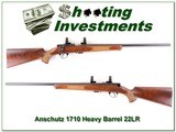 Anchutz Model 1710 Target heavy barrel 22 LR collector condition - 1 of 4