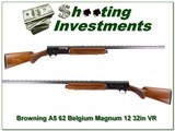 Browning A5 12 Magnum 62 Belgium 32in VR - 1 of 4