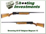 Browning A5 Magnum 12 67 Belgium VR Blond - 1 of 4