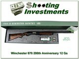 Remington 870 Wingmaster 200th Anniversay - 1 of 4