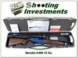 Beretta A400 XCEL Walnut Sporting Blue receiver ANIC 12 Ga - 1 of 4