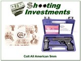 Colt All American 9mm semi-auto NIC - 1 of 4