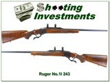 Ruger No.1 pre-warning Red Pad 26in 243 Win - 1 of 4