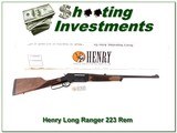 Henry Long Ranger 223 Rem NIB XX Wood - 1 of 4