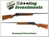 Browning A5 63 Belgium Sweet Sixteen 28in Modified - 1 of 4