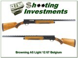 Browning A5 Light 12 67 Belgium Blond 26in VR IC - 1 of 4