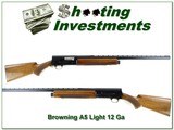 Browning A5 Light 12 70 Belgium looks unfired! - 1 of 4