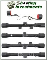 Weatherby XXII 4X 22 Rimfire rifle scope collector w covers - 1 of 1