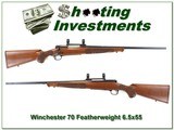Winchester Model 70 XTR Featherweight 6.5x55 - 1 of 4