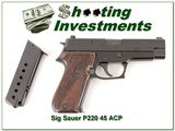 Sig Sauer P220 West German 45 ACP 2 Magazines Exc Cond - 1 of 4