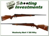 Weatherby Mark V Deluxe 300 Wthy Magnum - 1 of 4
