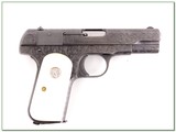 Colt 1903 Auto 32 made in 1920 Engraved in presentation case - 2 of 4