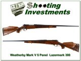 Weatherby Mark V 5-panel Lazermark 26in 300 - 1 of 4