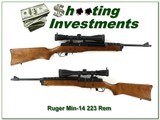 Ruger Mini-14 223 with Leupold 3-9 scope - 1 of 4