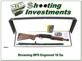 Browning PBS hard to find engraved 16 gauge 28in ANIB - 1 of 4
