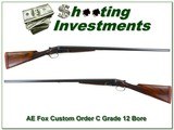 AH Fox Special Order C Grade “Live Bird” 12 BORE 32in - 1 of 4