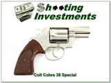 Colt Cobra 2in Bright Nickel 38 Special - 1 of 4