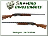 Remington 1100 Ducks Unlimited 12 Ga unfired XX Wood - 1 of 4