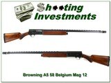 Browning A5 First Year 58 Belgium Magnum 12 - 1 of 4
