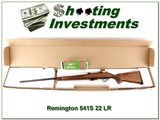 Remington 541S Custom Sporter engraved 22LR Rifle near new - 1 of 4