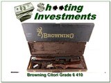 Browning Citori Grade 6 410 unfired in BOX with Case! - 1 of 4