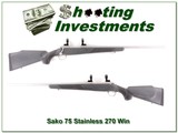 Sako 75 All-Weather Stainless 270 Win Exc Cond - 1 of 4