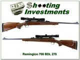 Remington 700 ADL 270 Win Exc Cond w/ scope - 1 of 4