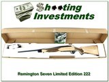 Remington Model Seven Limited Edition 222 High Grade - 1 of 4