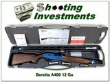 Beretta A400 XCEL Walnut Sporting Blue receiver ANIC 12 Ga - 1 of 4