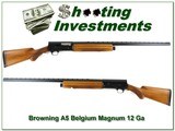 Browning A5 65 Belgium Magnum 12 Ga Blond VR - 1 of 4