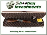 Browning A5 Ducks Unlimited Sweet Sixteen NIC! - 1 of 4