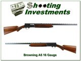 Browning A5 1949 Belgium 16 Gauge Exc Cond! - 1 of 4