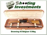 Browning A5 12 Mag 70 Belgium 32in in Hartman case - 1 of 4