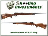 Weatherby Mark V Deluxe LH 257 Wthy - 1 of 4