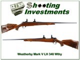 Weatherby Mark V Deluxe LH 340 Wthy XX Wood! - 1 of 4