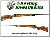 Weatherby Mark V Deluxe 26in 270 Wthy Mag - 1 of 4