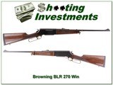 Browning BLR Model 81 270 Win - 1 of 4