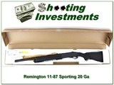 Remington 11-87 Compact Sporting 20 Ga unfired in box! - 1 of 4