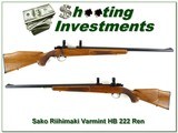 Sako Riihimaki 222 REM Bofors Steel Varmint Heavy Barrel! - 1 of 4