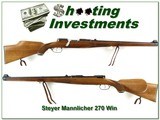 Steyr Mannlicher Model 1956 in 270 collector! - 1 of 4