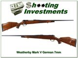 Weatherby Mark V Deluxe German 7mm Wthy Mag - 1 of 4